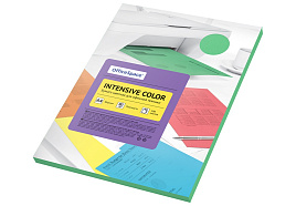 Бумага OfficeSpace IC_38228 "Intensive Color", А4, 80г/м2, 100л., (зеленый)