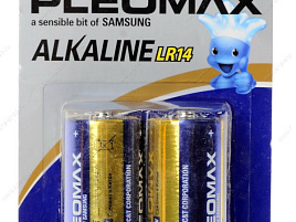 Батарейка Samsung LR14 2bl Pleomax