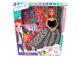 Кукла модель 2391736 с набором платьев
