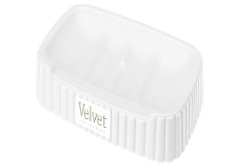 Мыльница Velvet белая С433239616/7832