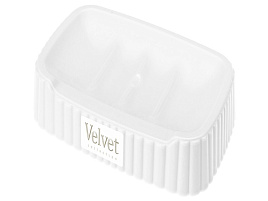 Мыльница Velvet белая С433239616/7832
