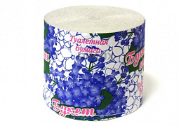 Туалетная бумага б/вт Букет Сирени зелен.большая 2357