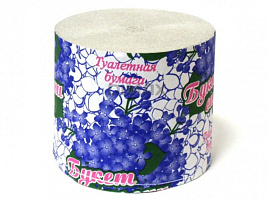 Туалетная бумага б/вт Букет Сирени зелен.большая 2357