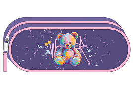 Пенал мягкий ArtSpace Sch_65191 "Bear", 210*80*45, корпусный, полиэстер