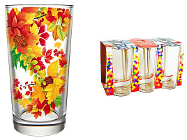 Набор стаканов 6шт 146-Д Вальс Бостон