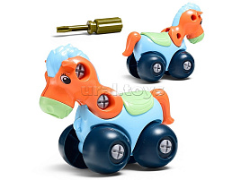 Конструктор с отверткой JMF88724D Лошадка