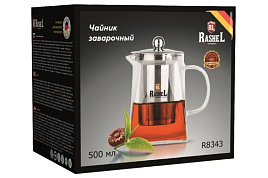Чайник заварочный стекло 1000мл R-8370