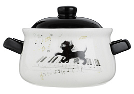 Горшок для запекания 0,5л Котейка 824-123/7366