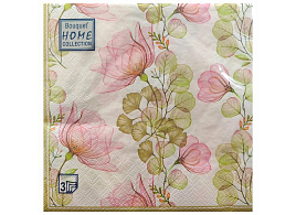 Салфетки 33*33 3-сл 20шт Home Collection Classic Летняя фантазия