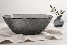 Салатник 22см 5820/1-Н7 Графит