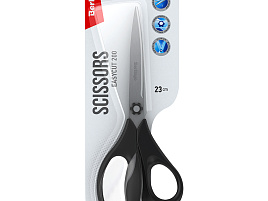 Ножницы 23см. Berlingo DNn_23045 "Easycut 200" эргономичные ручки, европодвес