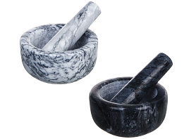 Ступка с пестиком мрамор 11,5*6см 884-476