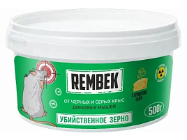 Мыши зерно Рембек от крыс и мышей ведро 500г 2656