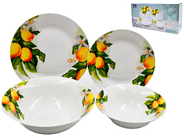 Сервиз столовый 19пр 19-8504 Лимоны