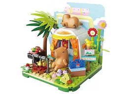 Конструктор Брик 346605 Капибара на отдыхе