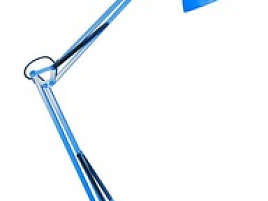 Лампа настольная офисная KD-312 Camelion синий