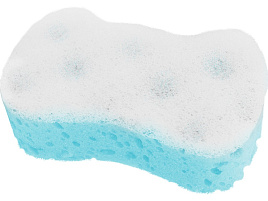 Губка банная Ладушки массажная  ГДТ 9008 синяя