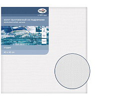 Холст на подрамнике Гамма 301020206 "Студия", 40*40см, 100% хлопок, 400г/м2, крупное зерно