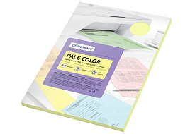 Бумага OfficeSpace PC_38232 "Pale Color", А4, 80г/м2, 100л., (желтый)