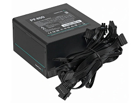 Блок питания Deepcool PF 400W(80+,ATX v2.4,Active PFC,120mm Fan 24+4+4)