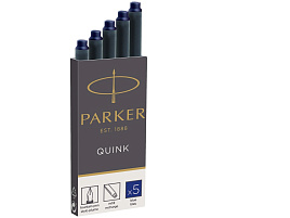 Картридж чернильный Parker "Cartridge Quink" синие, блистер