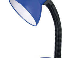 Лампа настольная офисная Ultraflash UF-301 С06 синий 6237