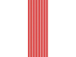 Скатерть 45*145см дорожка Полоски МТ71-124 красн. (М)