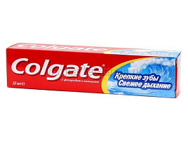 Зубная паста Колгейт 100мл Свеж. дых.Крепк.Зубы(С/Р)9937