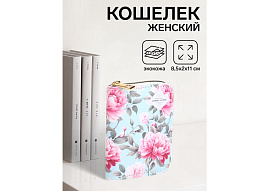 Кошелек женский 10463358 Цветы
