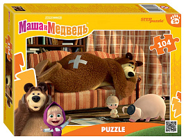 Пазл 104эл. Маша и Медведь. Лесные истории 82261