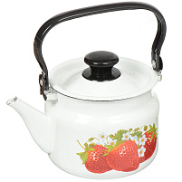 Чайник эмаль 2л 42704-102/6 светлый декор Керчь