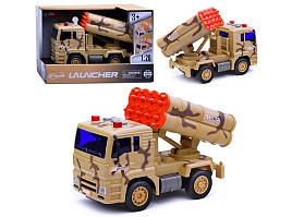 На батарейках WY441D Машина Военная. Ракетная установка