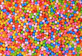 Пасха Посыпка для кулича Бисер 15гр Щ079