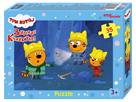 Пазл 35эл. Три кота. Зимние каникулы 91481