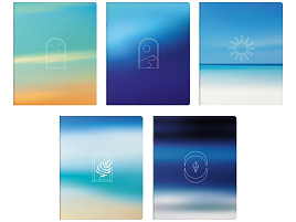 Тетрадь 96л.  Т5ск96 61422 "Небо", суперэконом