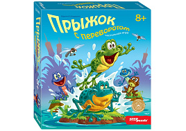 Настольная игра 76573 "Прыжок с переворотом", картонная коробка
