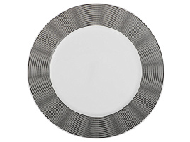Тарелка мелкая 19см 818-238 Графит