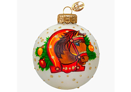 Шар 80 Лошадка в упряжке КУ-80-254040/1 упак