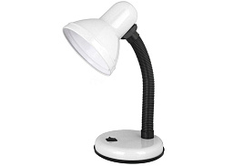 Лампа настольная офисная Ultraflash UF-301 С01 белый 6206