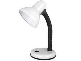 Лампа настольная офисная Ultraflash UF-301 С01 белый 6206