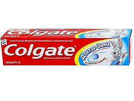 Зубная паста Детская Колгейт 50мл Доктор заяц жвачка(детская)(С/Р)5381