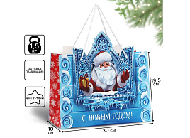 НГ Упаковочная сумочка 30*19 9525651 Волшебного Нового Года