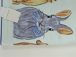 Полотенце 70*140 Кролик (рубчик крупный)