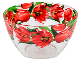 Салатник 16см 425/1-Д Тюльпаны