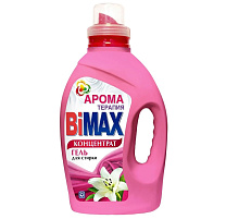 Стиральный порошок жидкий BIMax-Гель М 1300мл.Ароматерапия