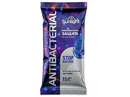 Влажные салфетки  Ан. Sunlight 15шт