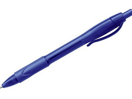 Ручка OfficeSpace OBGP_21492 "Nautilus" синяя, автоматическая, 0,7мм, на масляной основе