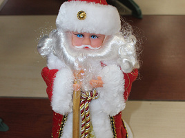Дед Мороз звук №1 30см