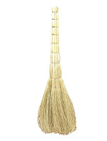 Веник вязаный 4-х лучевой Люкс средний в обмотке