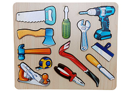 Логическая игрушка 8414 Инструменты 12дет